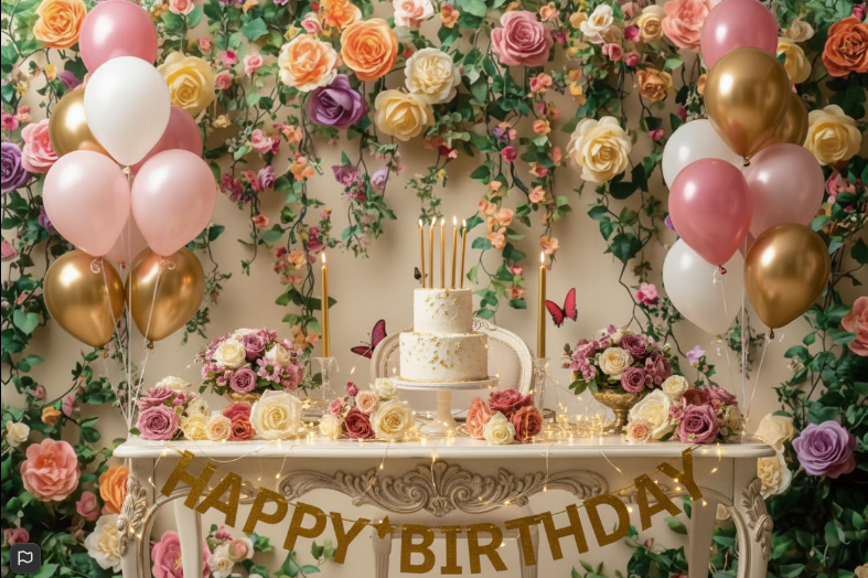 Louez un fond mural décoratif à Tahiti pour votre mariage, anniversaire ou photobooth. Fleurs, ballons, tissus, sequins... Installation incluse. Devis gratuit.