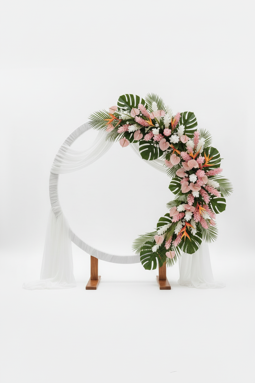 Location Arche Ronde en Bois pour Mariage